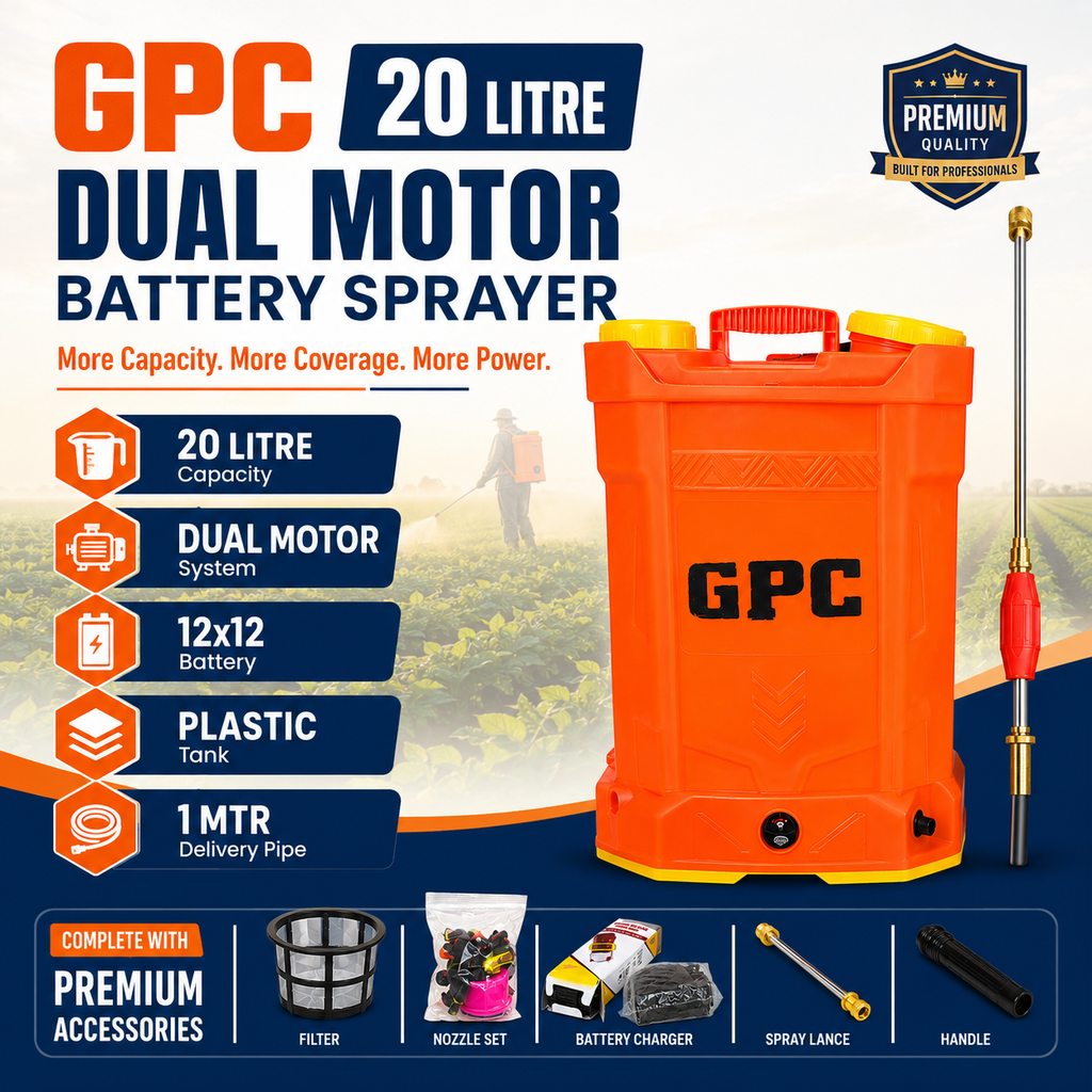 GPC Double Motor(12*12) Spray Pump 20L
